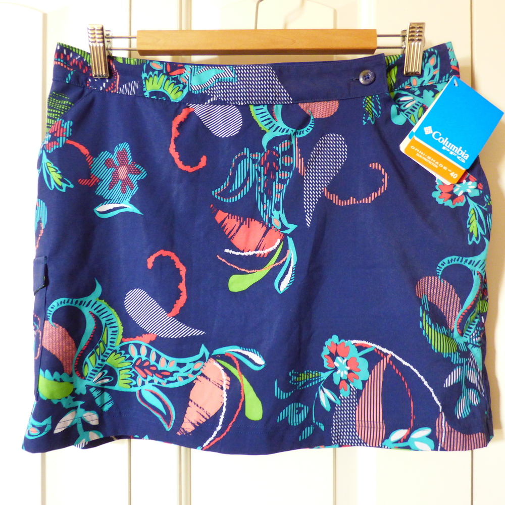 Colorful Skort with Sun Protection from Columbia